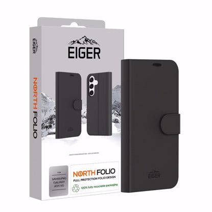 Picture of Eiger Eiger North Folio Case for Samsung Galaxy A54 5G in Black